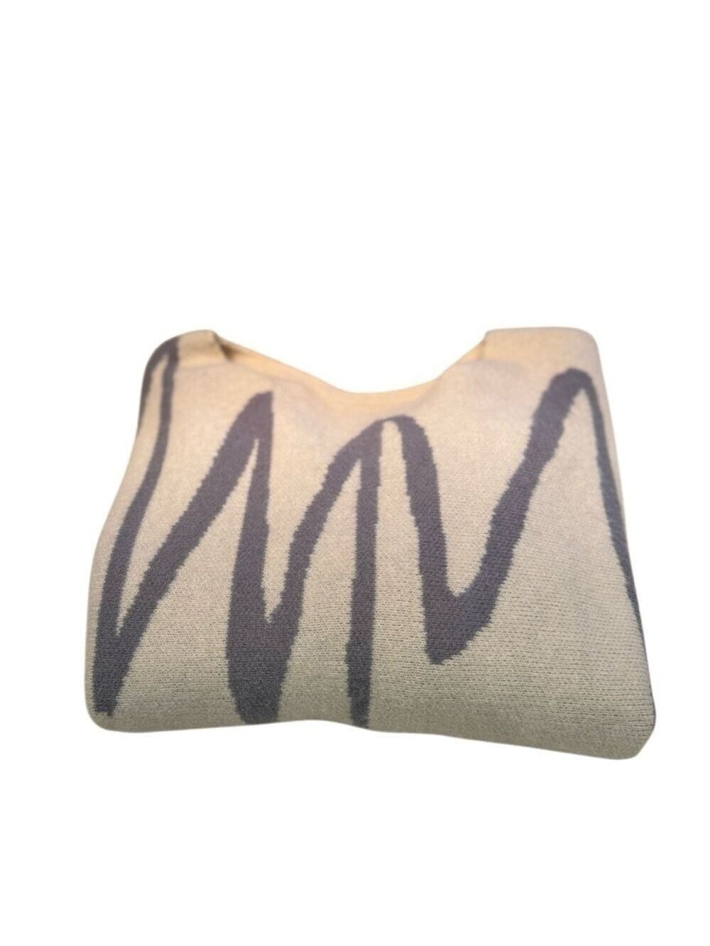Shein Abstract Batwing Sleeve Sweater Medium - Picture 4 of 9